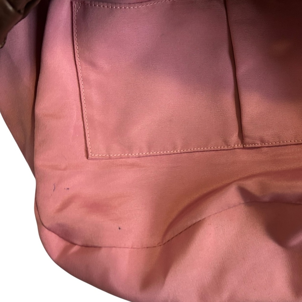 Coach Parker Rose Gold Op Art Signature Logo Hobo Shoulder Bag Y2K Purse 13508 - Picture 13 of 15